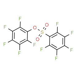 PENTAFLUOROPHENYL 2,3,4,5,6-PENTAFLUORO-BENZENESULFONATE Structure