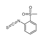 1-isothiocyanato-2-methylsulfonylbenzene Structure