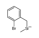 (2-bromophenyl)methyl-methylsilicon Structure