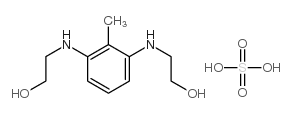 2,6-Bis(2-hydroxyethylamino)toluene sulfate Structure