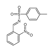 4-methyl-N-[(2-nitrophenyl)methylidene]benzenesulfonamide Structure