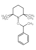 2,2,6,6-tetramethyl-1-(1-phenylethoxy)piperidine Structure
