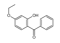 4-乙氧基-2-羟基二苯甲酮结构式