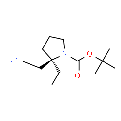 (2R)-2-(氨基甲基)-2-乙基吡咯烷-1-羧酸叔丁酯图片