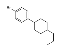 1-BROMO-4-(4'-PROPYLCYCLOHEXYL)BENZENE Structure