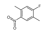 1-fluoro-2,5-dimethyl-4-nitrobenzene Structure