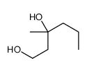 3-methylhexane-1,3-diol Structure