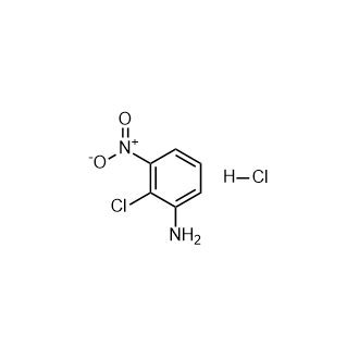 2-氯-3-硝基苯胺盐酸盐结构式