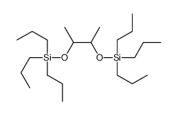 tripropyl(3-tripropylsilyloxybutan-2-yloxy)silane结构式