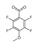 1,2,4,5-tetrafluoro-3-methoxy-6-nitrobenzene Structure