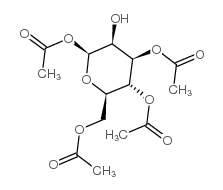 1,3,4,6-tetra-o-acetyl-beta-d-mannopyranose structure