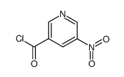 5-nitronicotinoyl chloride Structure