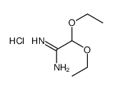 2,2-Diethoxyacetamidine Hydrochloride structure