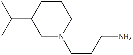 3-(3-isopropylpiperidin-1-yl)propan-1-amine Structure
