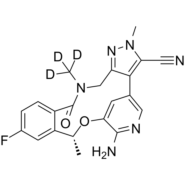 Lorlatinib-d3 Structure
