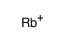 rubidium(1+)结构式