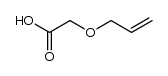 2-(2-Propen-1-yloxy)-acetic acid Structure