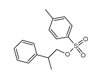 2-phenyl-1-propyl 4-methylbenzenesulfonate结构式