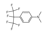 p-(Heptafluorisopropyl)-N,N-dimethylanilin结构式