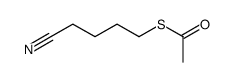 S-(4-氰基丁基)硫代乙酸酯结构式