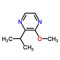 Isopropyl methoxy pyrazine structure