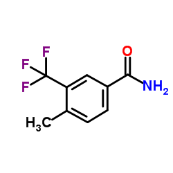 4-Methyl-3-(trifluoromethyl)benzamide structure