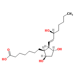 8-iso Prostaglandin F1.β. Structure