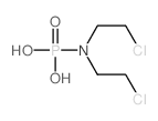 Phosphoramidic acid,bis(2-chloroethyl)- (8CI)结构式