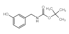 (3-羟基苄基)-氨基甲酸叔丁酯结构式