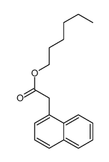 Hexyl 1-naphthylacetate结构式
