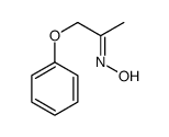 N-(1-phenoxypropan-2-ylidene)hydroxylamine Structure
