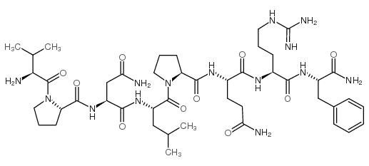 Neuropeptide VF (124-131) (human) trifluoroacetate salt structure