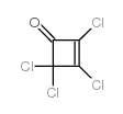 2-Cyclobuten-1-one,2,3,4,4-tetrachloro- Structure