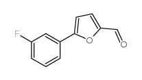 5-(3-氟苯基)-呋喃-2-甲醛结构式