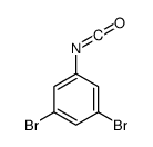 1,3-dibromo-5-isocyanatobenzene Structure