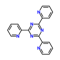 2,4,6-三(2-吡啶基)均三嗪结构式