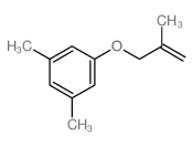 1,3-dimethyl-5-(2-methylprop-2-enoxy)benzene Structure