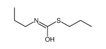 S-propyl N-propylcarbamothioate Structure