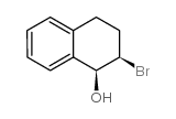 (1S,2R)-2-Bromo-1,2,3,4-tetrahydro-naphthalen-1-ol Structure