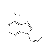 9-丙烯基腺嘌呤结构式