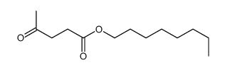 octyl 4-oxopentanoate结构式