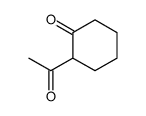 2-乙酰基环己酮结构式
