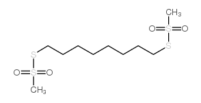 1,8-辛二基双甲硫代磺酸盐结构式