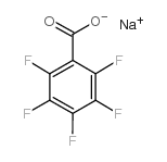 2,3,4,5,6-五氟苯甲酸钠结构式