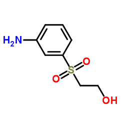 2-[(3-氨基苯基)磺酰基]乙醇结构式