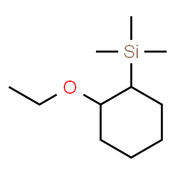 2-Ethoxycyclohexyltrimethylsilane结构式