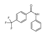 N-phenyl-4-(trifluoromethyl)benzamide Structure