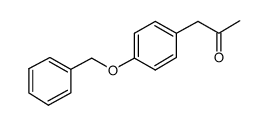 1-(4-苄氧基-苯基)-2-丙酮结构式