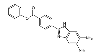 phenyl 4-(5,6-diamino-1H-benzimidazol-2-yl)benzoate Structure