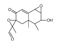 (1aR,2R,2'S,3R,7bS)-2-hydroxy-2',3,3a-trimethyl-6-oxospiro[2,3,4,7b-tetrahydro-1aH-naphtho[1,2-b]oxirene-5,3'-oxirane]-2'-carbaldehyde结构式